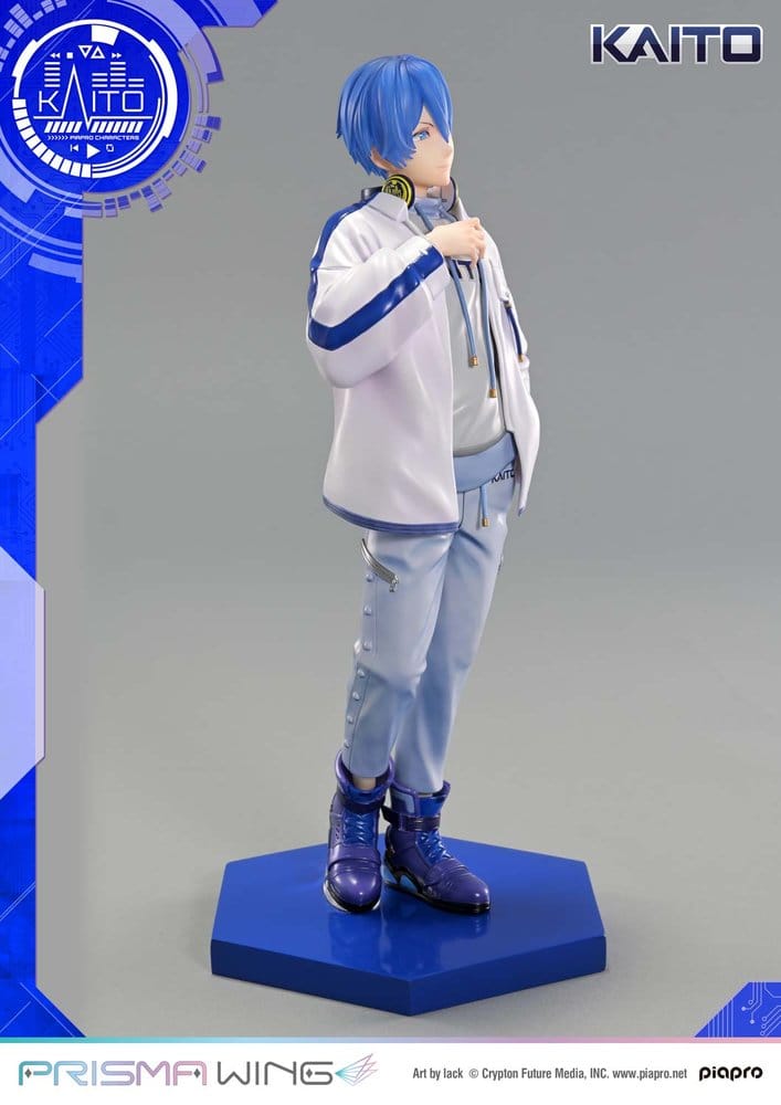 Piapro Characters Prisma Wing Figure 1/7 KAITO "Art by lack" 24 cm