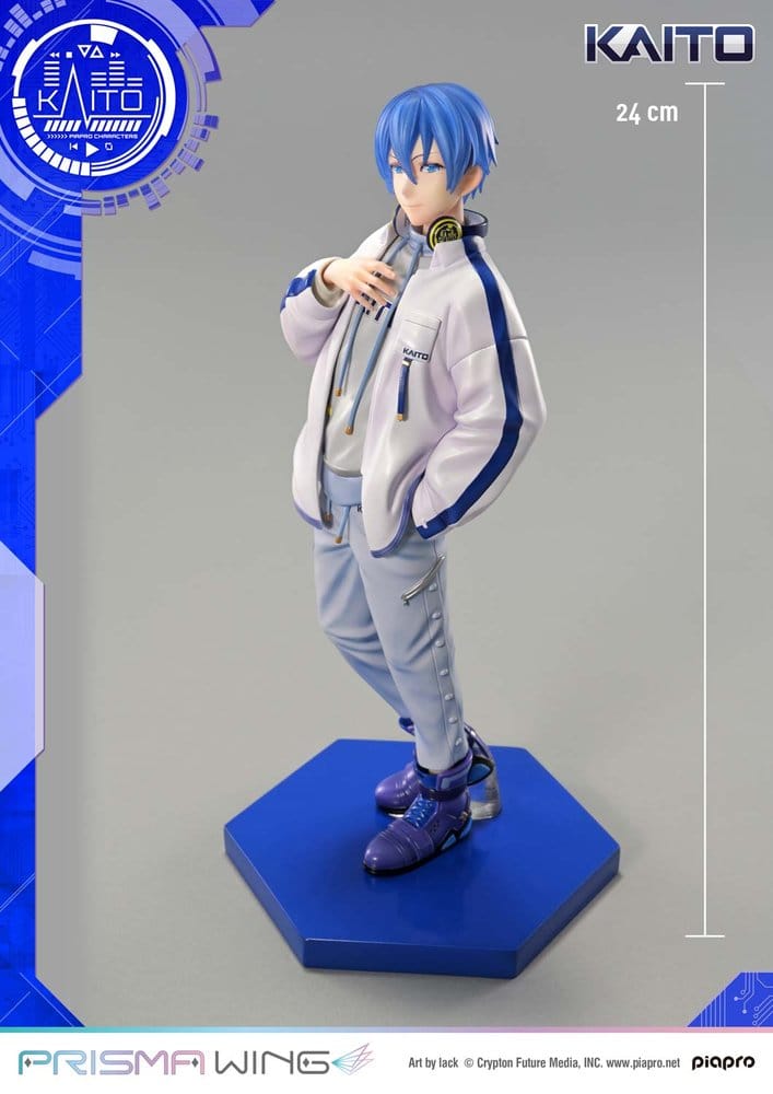 Piapro Characters Prisma Wing Figure 1/7 KAITO "Art by lack" 24 cm