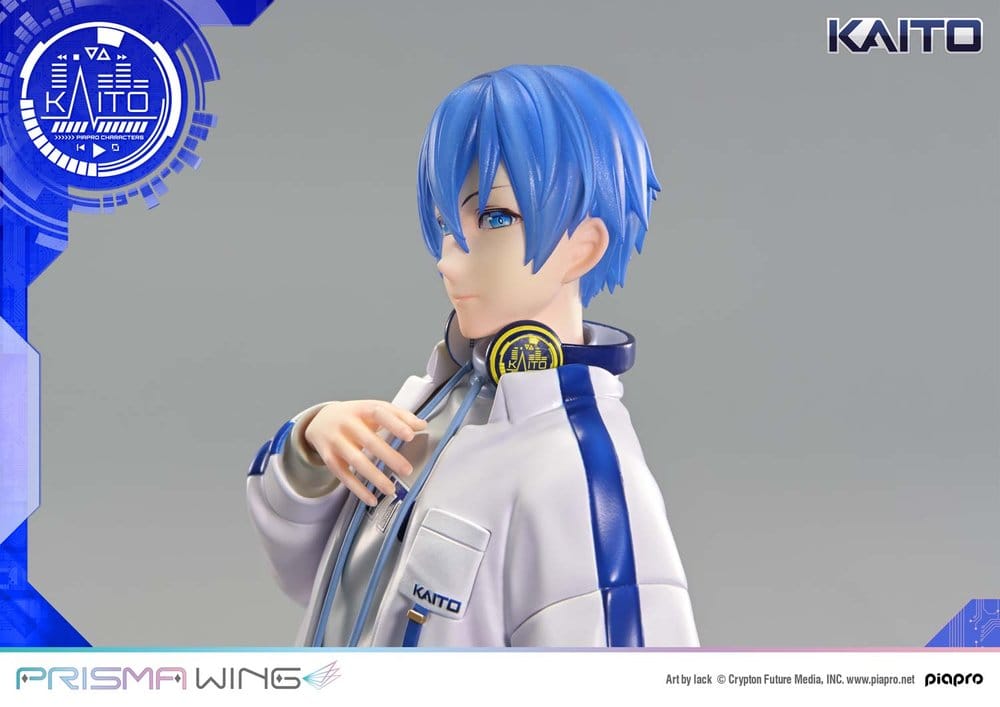 Piapro Characters Prisma Wing Figure 1/7 KAITO "Art by lack" 24 cm