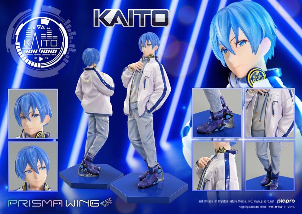 Piapro Characters Prisma Wing Figure 1/7 KAITO "Art by lack" 24 cm