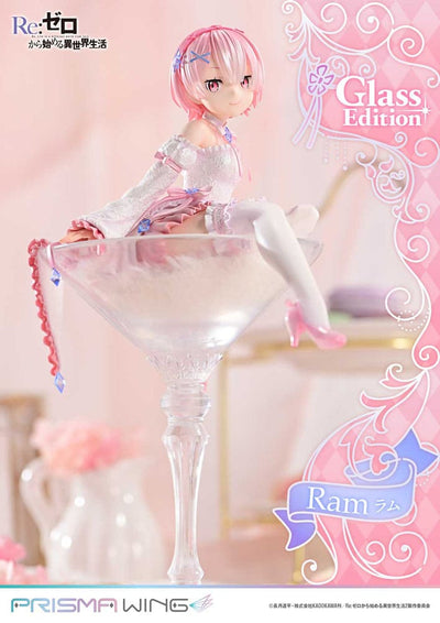 Re:ZERO Starting Life in Another World Prisma Wing PVC Statue 1/7 Ram Glass Edition 24 cm