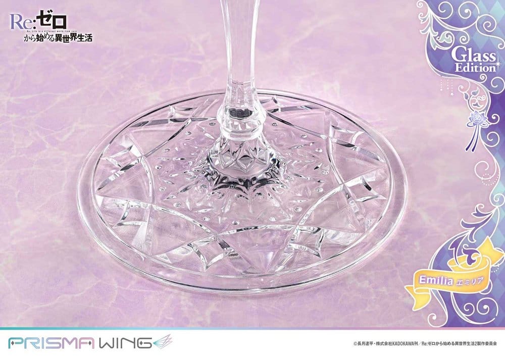 Re:Zero Prisma Wing Statue 1/7 Emilia Glass Edition 29 cm