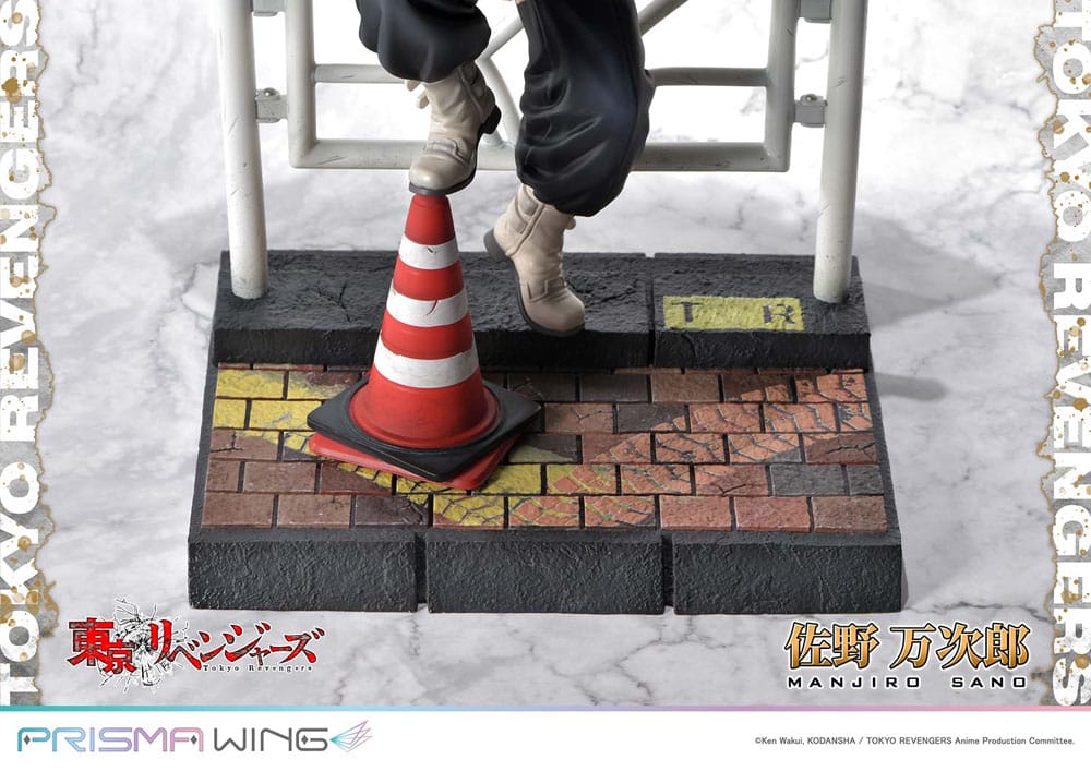 Tokyo Revengers Prisma Wing PVC Statue 1/7 Manjiro Sano 23 cm - Damaged packaging