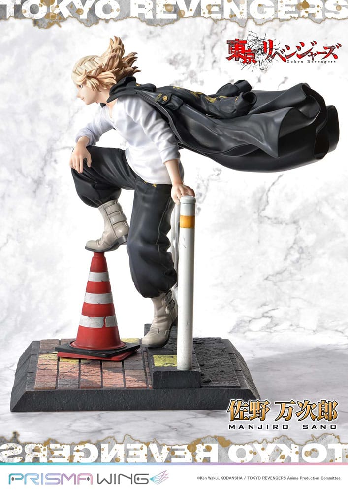 Tokyo Revengers Prisma Wing PVC Statue 1/7 Manjiro Sano 23 cm - Damaged packaging