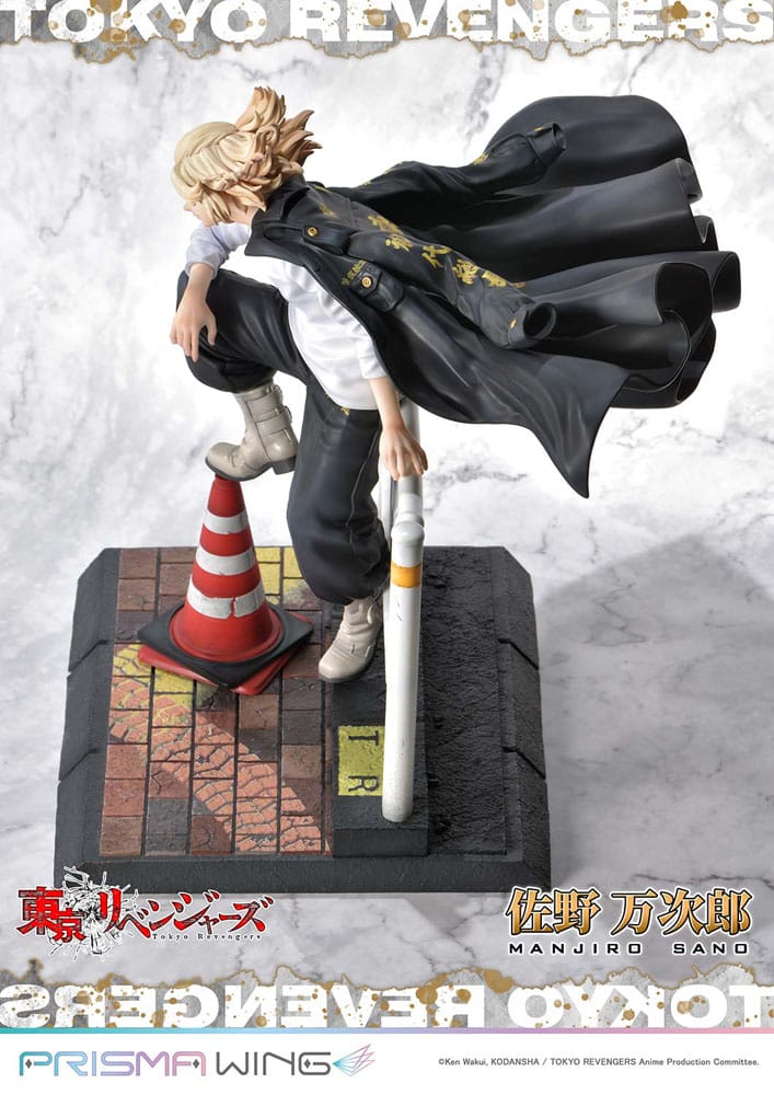 Tokyo Revengers Prisma Wing PVC Statue 1/7 Manjiro Sano 23 cm - Damaged packaging