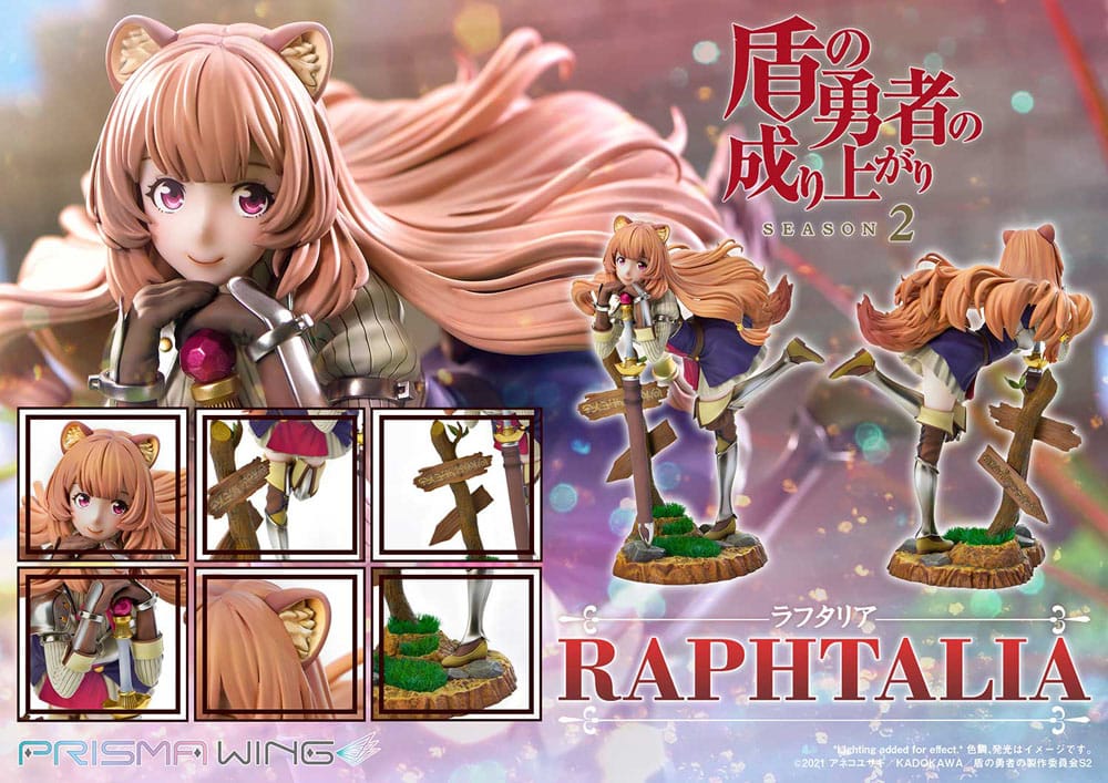 The Rising of the Shield Hero Season 2  Prisma Wing PVC Statue 1/7 Raphtalia 21 cm