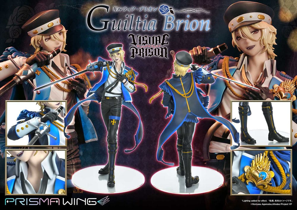 Visual Prison Prisma Wing PVC Statue 1/7 Guiltia Brion 27 cm