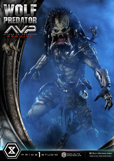 Alien vs. Predator Real Elite Masterline Series Statue 1/3 Requiem Wolf Predator 95 cm