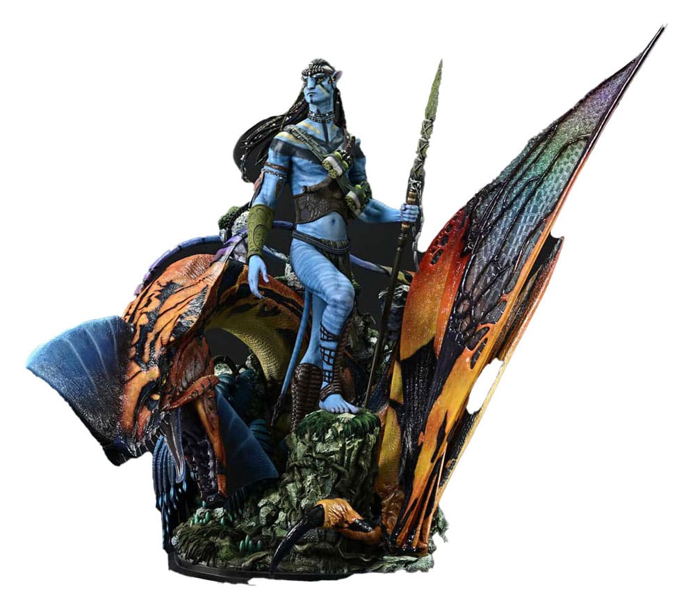 Avatar (Film) Real Elite Masterline Series Statue 1/4 Jake Sully &amp; The Great Leonopteryx 87 cm