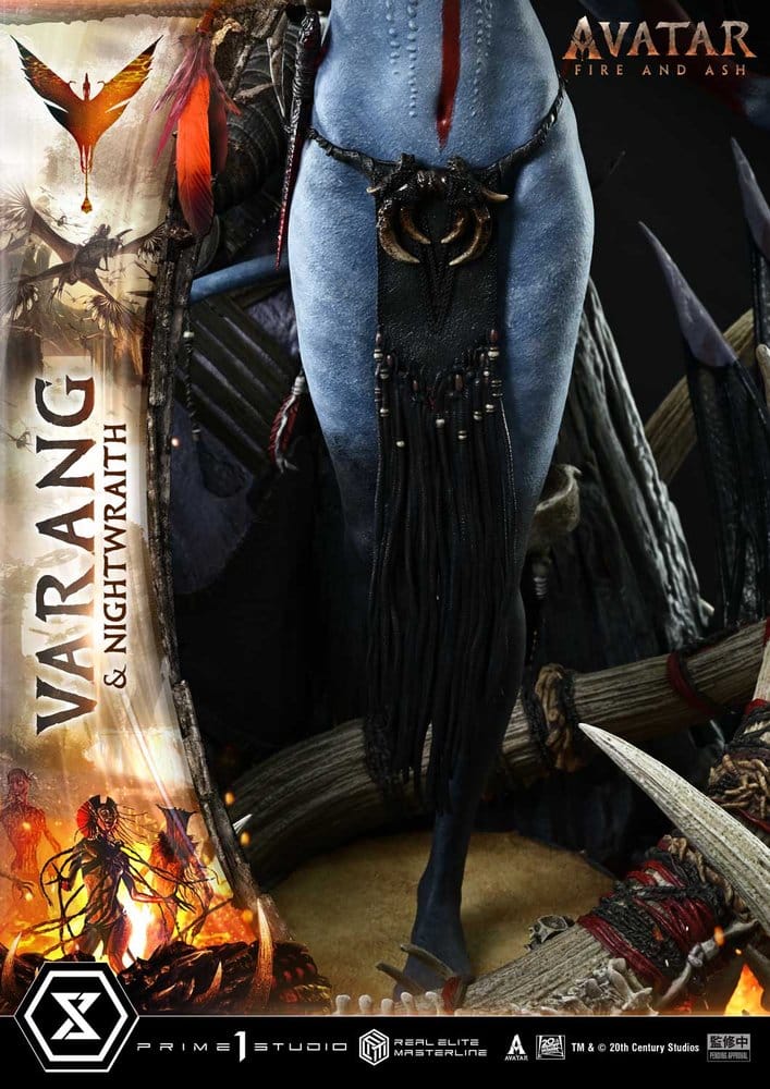 Avatar: Fire and Ash (Film) Real Elite Masterline Series Statue 1/4 Varang & Nightwraith Avatar Legacy Collection 96 cm