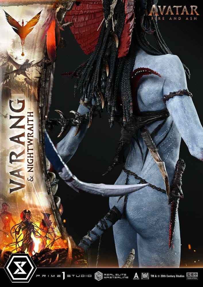 Avatar: Fire and Ash (Film) Real Elite Masterline Series Statue 1/4 Varang & Nightwraith Avatar Legacy Collection 96 cm
