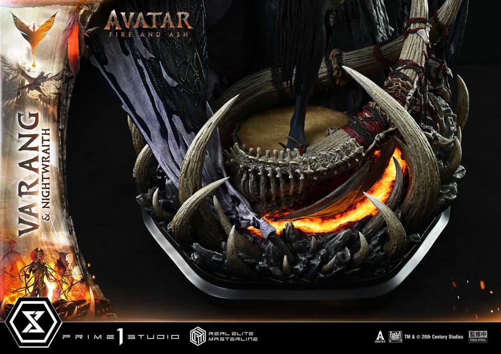 Avatar: Fire and Ash (Film) Real Elite Masterline Series Statue 1/4 Varang & Nightwraith Avatar Legacy Collection 96 cm