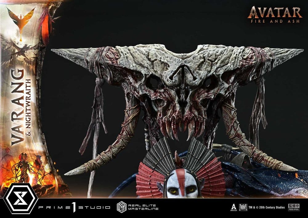 Avatar: Fire and Ash (Film) Real Elite Masterline Series Statue 1/4 Varang & Nightwraith Avatar Legacy Collection 96 cm