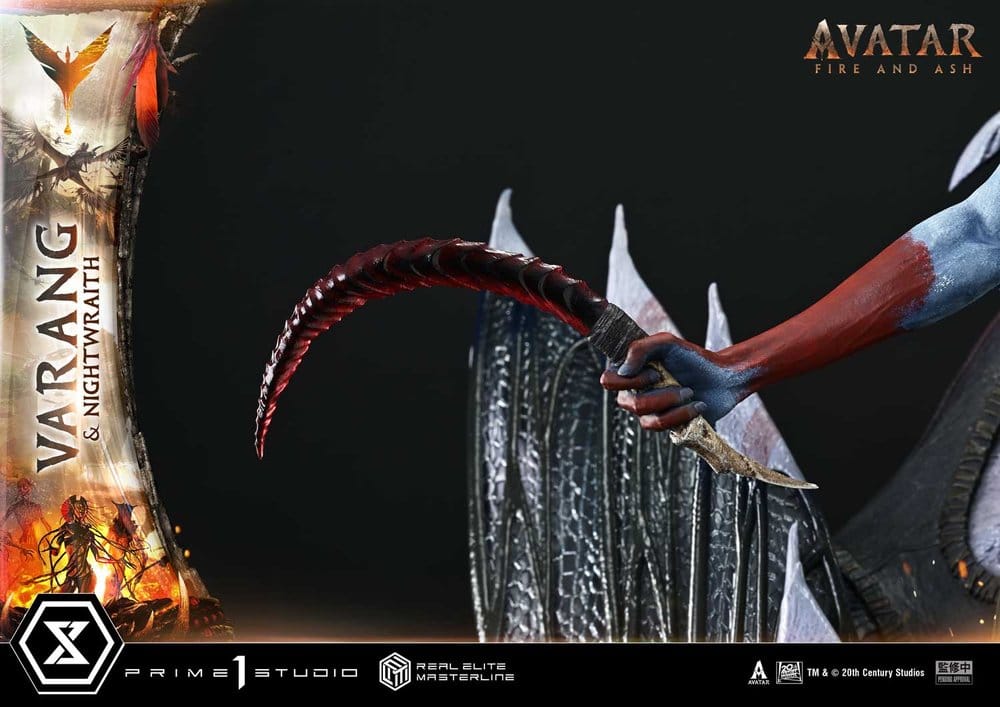 Avatar: Fire and Ash (Film) Real Elite Masterline Series Statue 1/4 Varang & Nightwraith Avatar Legacy Collection 96 cm