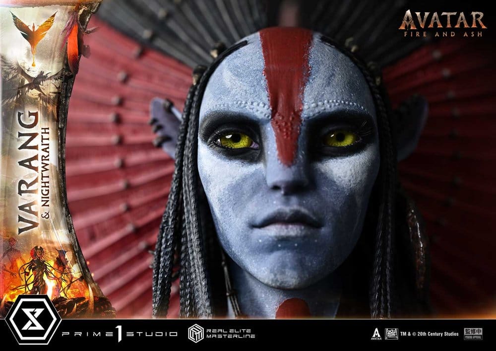 Avatar: Fire and Ash (Film) Real Elite Masterline Series Statue 1/4 Varang & Nightwraith Avatar Legacy Collection Bonus Version 96 cm