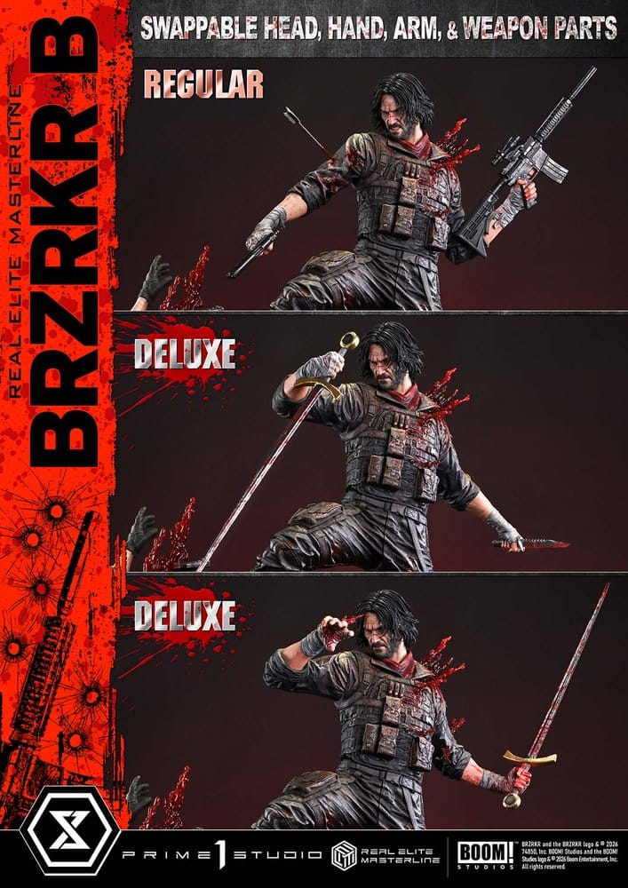 BRZRKR Real Elite Masterline Statue 1/4 B Deluxe Version 70 cm