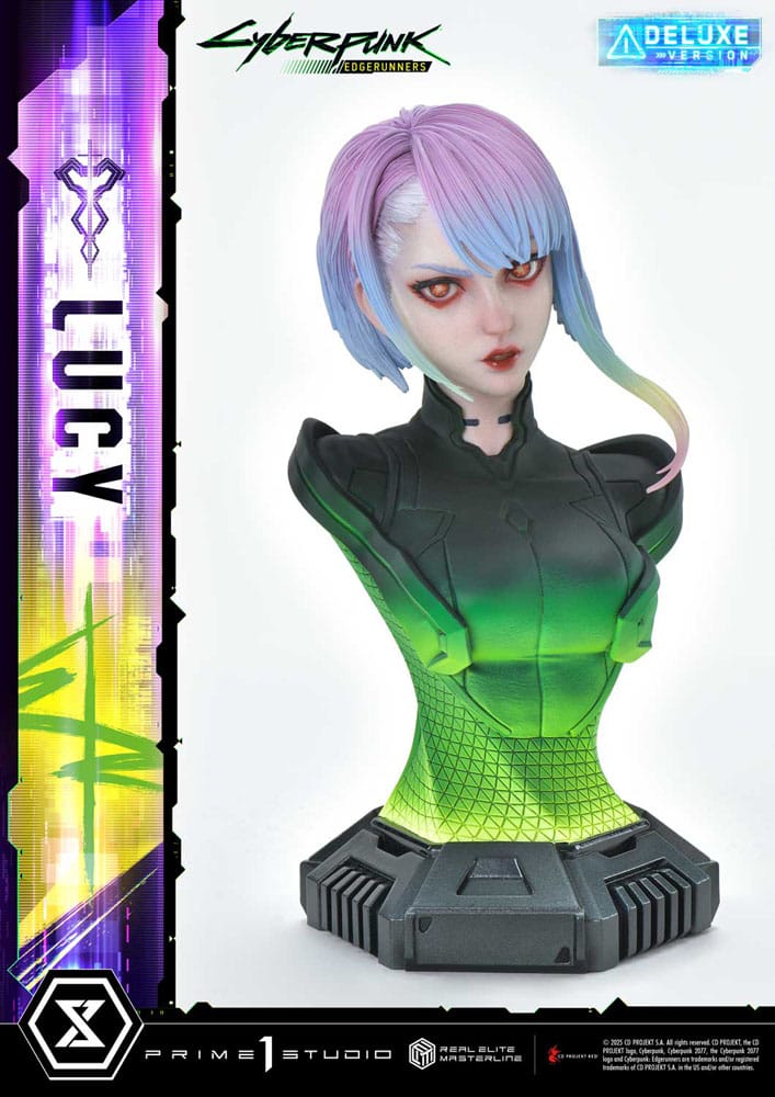 Cyberpunk: Edgerunners Real Elite Masterline Series Statue 1/4 Lucy Deluxe Version 50 cm