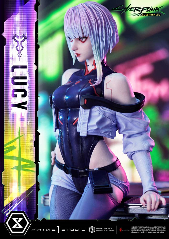 Cyberpunk: Edgerunners Real Elite Masterline Series Statue 1/4 Lucy Deluxe Version 50 cm