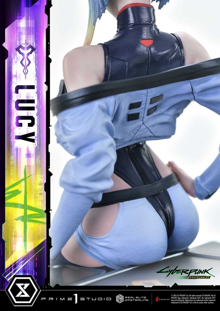 Cyberpunk: Edgerunners Real Elite Masterline Series Statue 1/4 Deluxe Bonus Version 50 cm