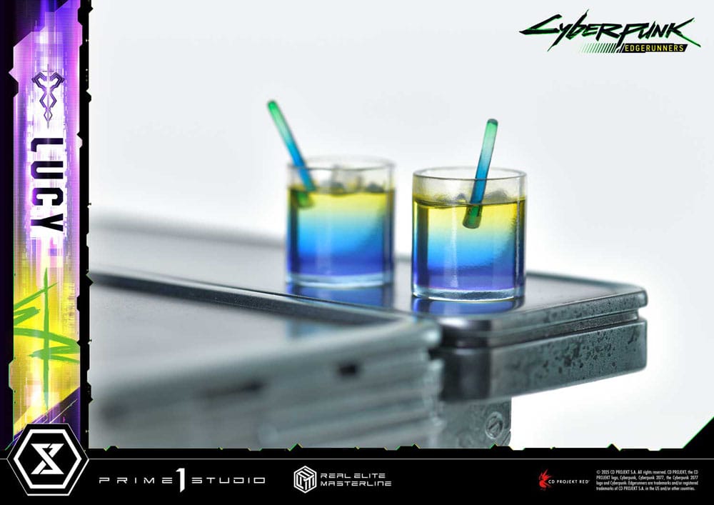 Cyberpunk: Edgerunners Real Elite Masterline Series Statue 1/4 Deluxe Bonus Version 50 cm