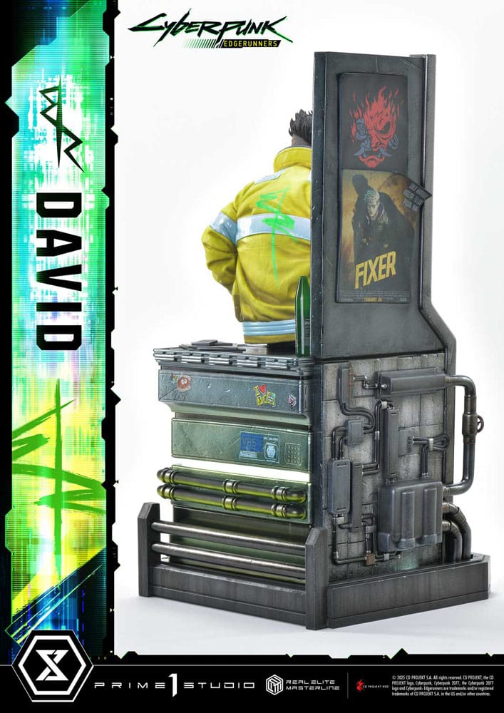 Cyberpunk: Edgerunners Real Elite Masterline Series Statue 1/4 David 58 cm