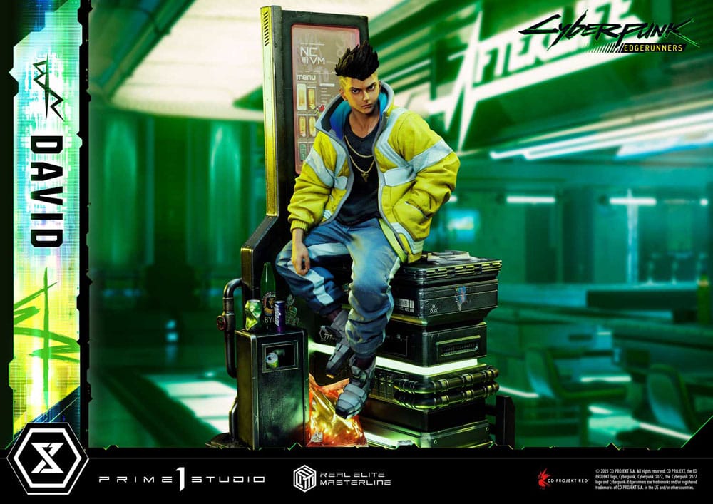 Cyberpunk: Edgerunners Real Elite Masterline Series Statue 1/4 David 58 cm
