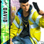Cyberpunk: Edgerunners Real Elite Masterline Series Statue 1/4 David Bonus Version 58 cm