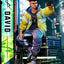 Cyberpunk: Edgerunners Real Elite Masterline Series Statue 1/4 David Bonus Version 58 cm