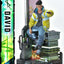 Cyberpunk: Edgerunners Real Elite Masterline Series Statue 1/4 David Bonus Version 58 cm