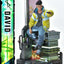 Cyberpunk: Edgerunners Real Elite Masterline Series Statue 1/4 David Bonus Version 58 cm