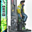 Cyberpunk: Edgerunners Real Elite Masterline Series Statue 1/4 David Bonus Version 58 cm