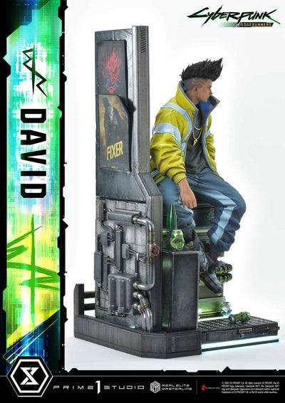 Cyberpunk: Edgerunners Real Elite Masterline Series Statue 1/4 David Bonus Version 58 cm