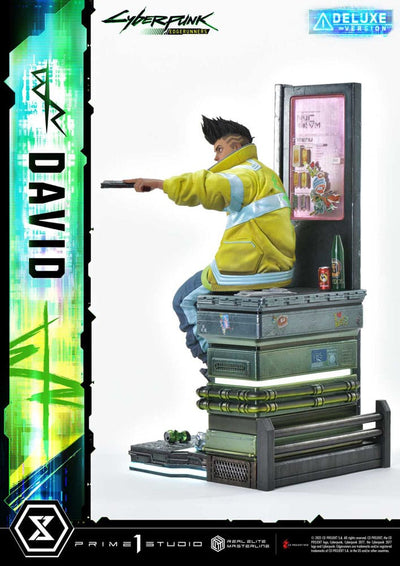 Cyberpunk: Edgerunners Real Elite Masterline Series Statue 1/4 David Bonus Version 58 cm