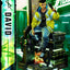Cyberpunk: Edgerunners Real Elite Masterline Series Statue 1/4 David Deluxe Bonus Version 58 cm