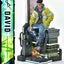 Cyberpunk: Edgerunners Real Elite Masterline Series Statue 1/4 David Deluxe Bonus Version 58 cm