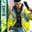 Cyberpunk: Edgerunners Real Elite Masterline Series Statue 1/4 David Deluxe Bonus Version 58 cm