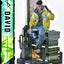 Cyberpunk: Edgerunners Real Elite Masterline Series Statue 1/4 David Deluxe Bonus Version 58 cm