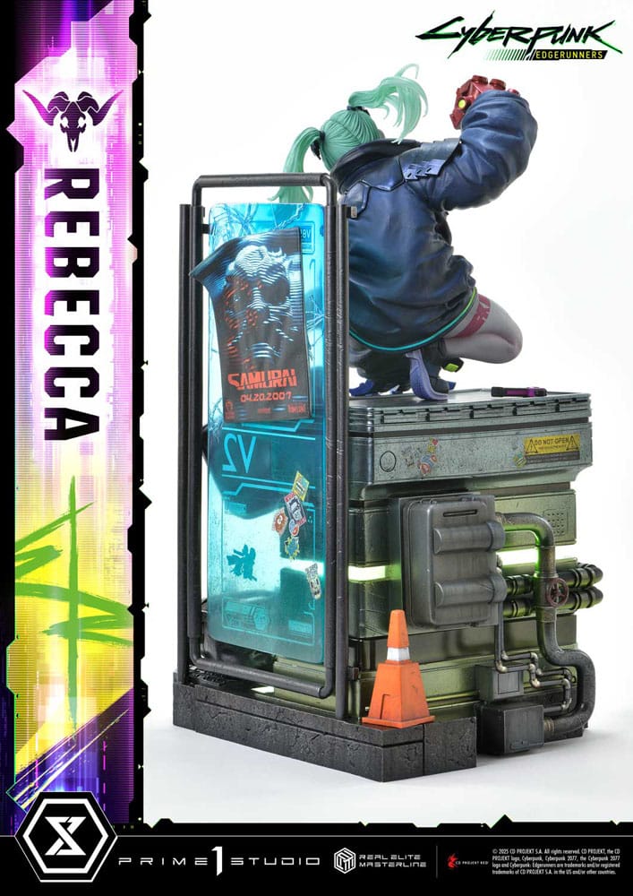 Cyberpunk: Edgerunners Real Elite Masterline Series Statue 1/4 Rebecca 54 cm