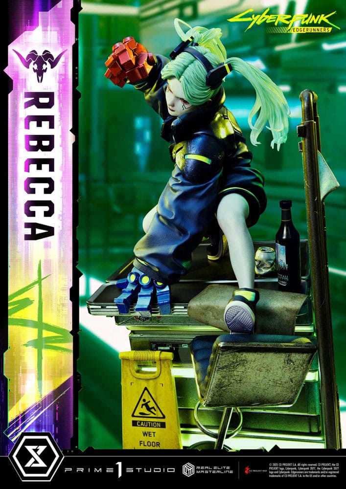 Cyberpunk: Edgerunners Real Elite Masterline Series Statue 1/4 Rebecca 54 cm
