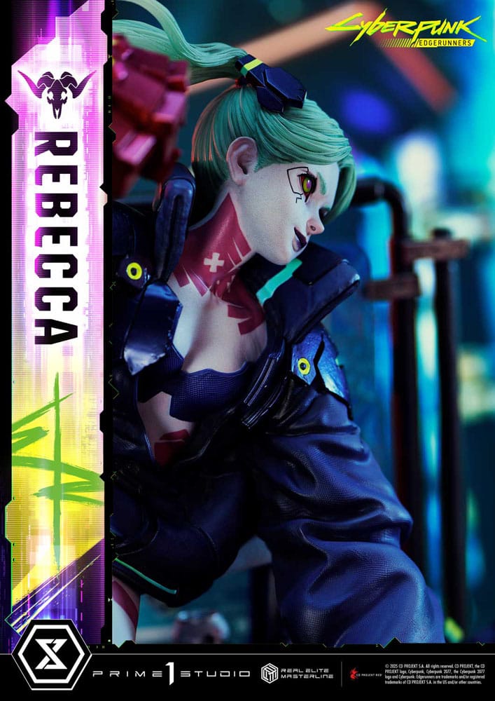 Cyberpunk: Edgerunners Real Elite Masterline Series Statue 1/4 Rebecca 54 cm