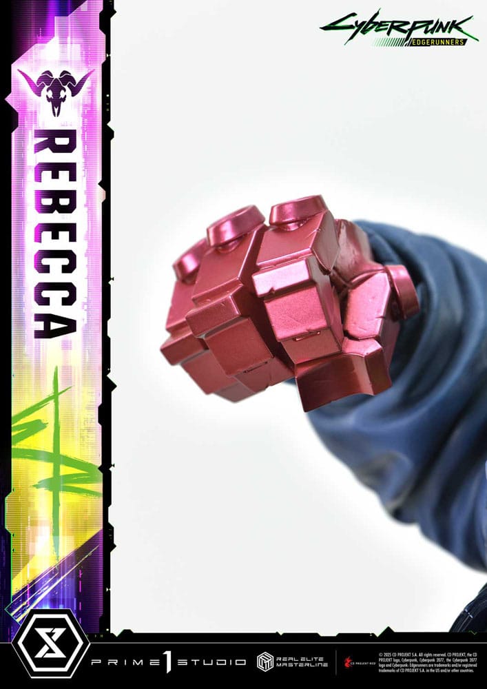 Cyberpunk: Edgerunners Real Elite Masterline Series Statue 1/4 Rebecca Deluxe Version 54 cm