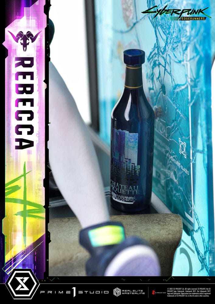 Cyberpunk: Edgerunners Real Elite Masterline Series Statue 1/4 Rebecca Deluxe Version 54 cm