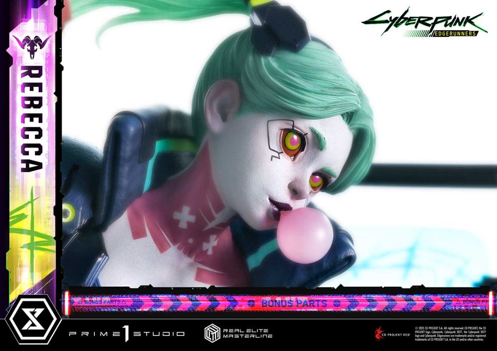 Cyberpunk: Edgerunners Real Elite Masterline Series Statue 1/4 Rebecca Deluxe Bonus Version 54 cm