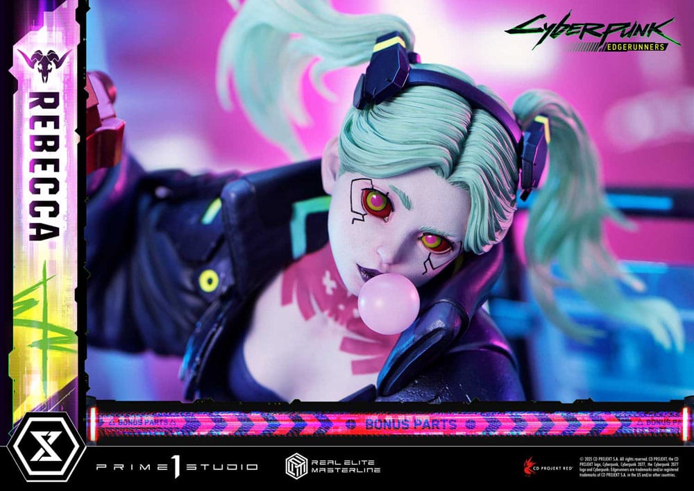 Cyberpunk: Edgerunners Real Elite Masterline Series Statue 1/4 Rebecca Deluxe Bonus Version 54 cm