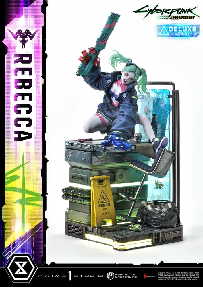 Cyberpunk: Edgerunners Real Elite Masterline Series Statue 1/4 Rebecca Deluxe Bonus Version 54 cm
