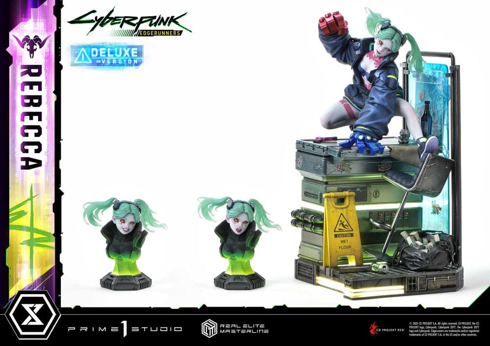 Cyberpunk: Edgerunners Real Elite Masterline Series Statue 1/4 Rebecca Deluxe Bonus Version 54 cm
