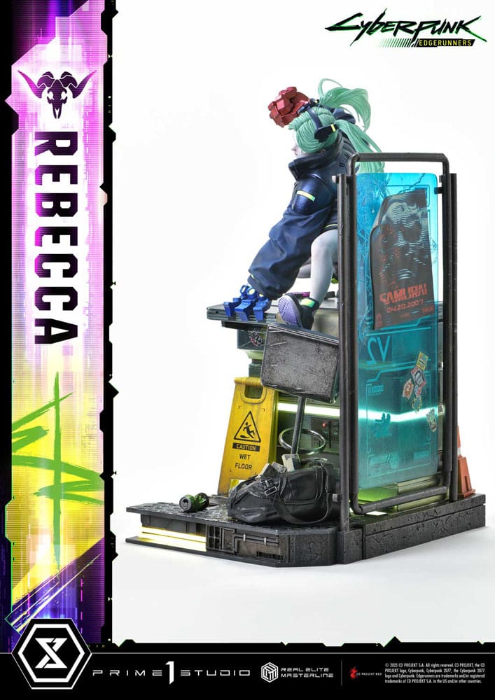 Cyberpunk: Edgerunners Real Elite Masterline Series Statue 1/4 Rebecca Deluxe Bonus Version 54 cm