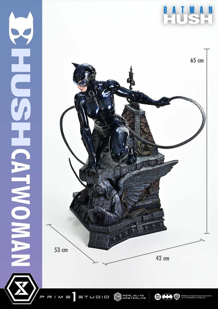 Batman: Hush (Comics) Real Elite Masterline Series Statue 1/3 Catwoman Deluxe Version 65 cm