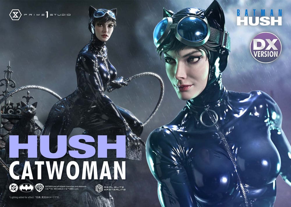 Batman: Hush (Comics) Real Elite Masterline Series Statue 1/3 Catwoman Deluxe Bonus Version 65 cm
