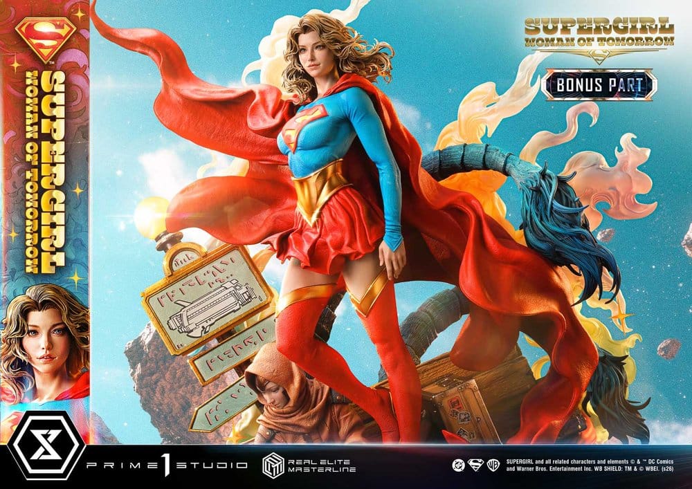 DC Comics Real Elite Masterline Series Statue 1/4 Supergirl Woman of Tomorrow Bonus Version 63 cm